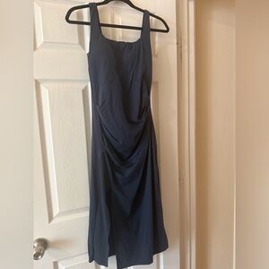 HALARA Strapless Navy Dress